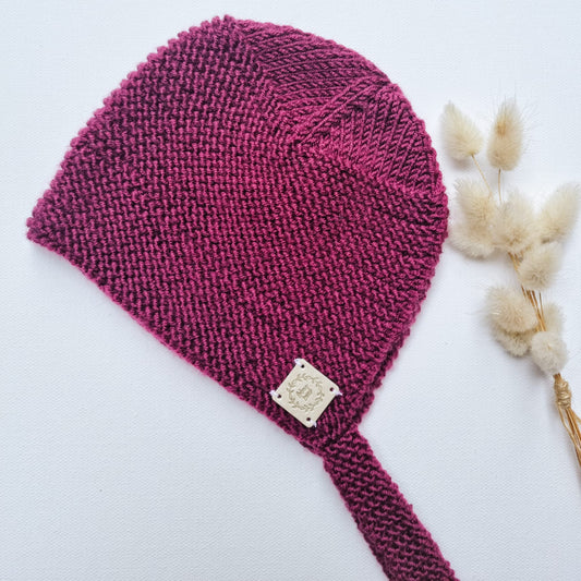 Darcy Bonnet 3-6 months merino