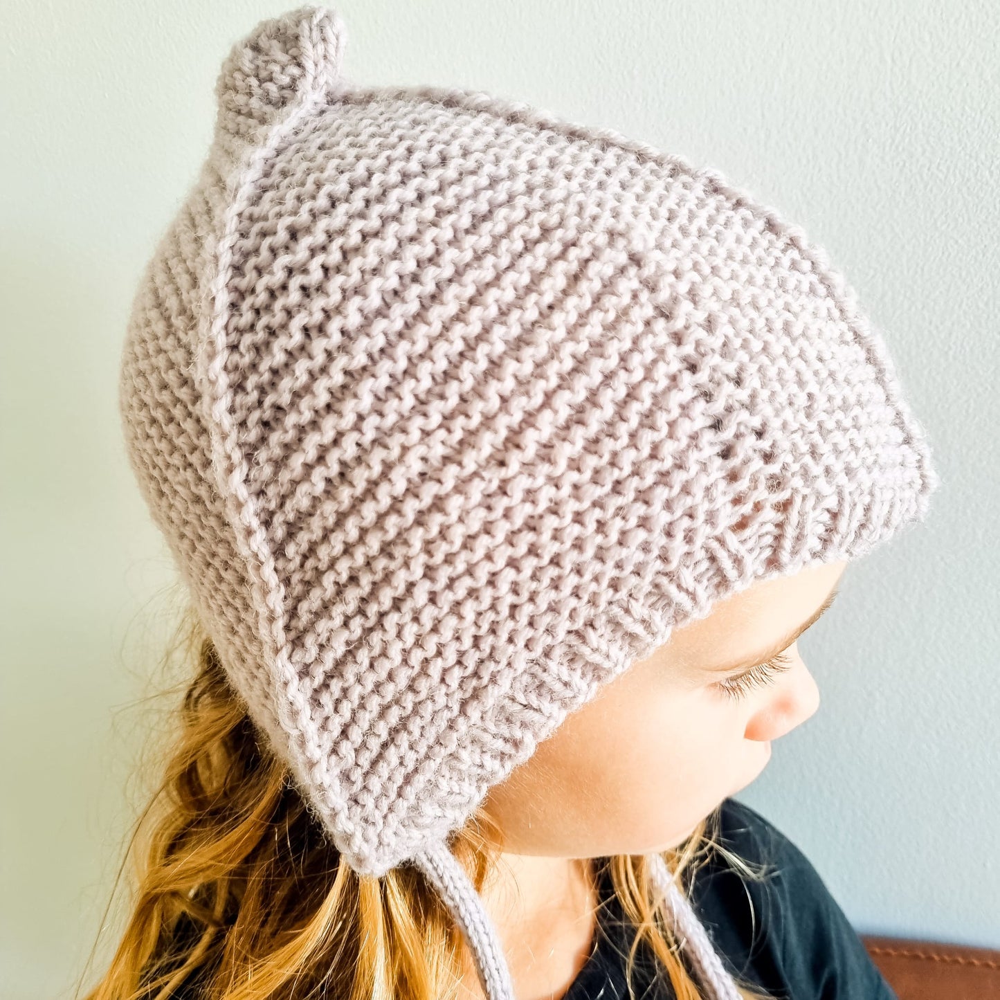 Helmet 3 years Wool Smoky Pink