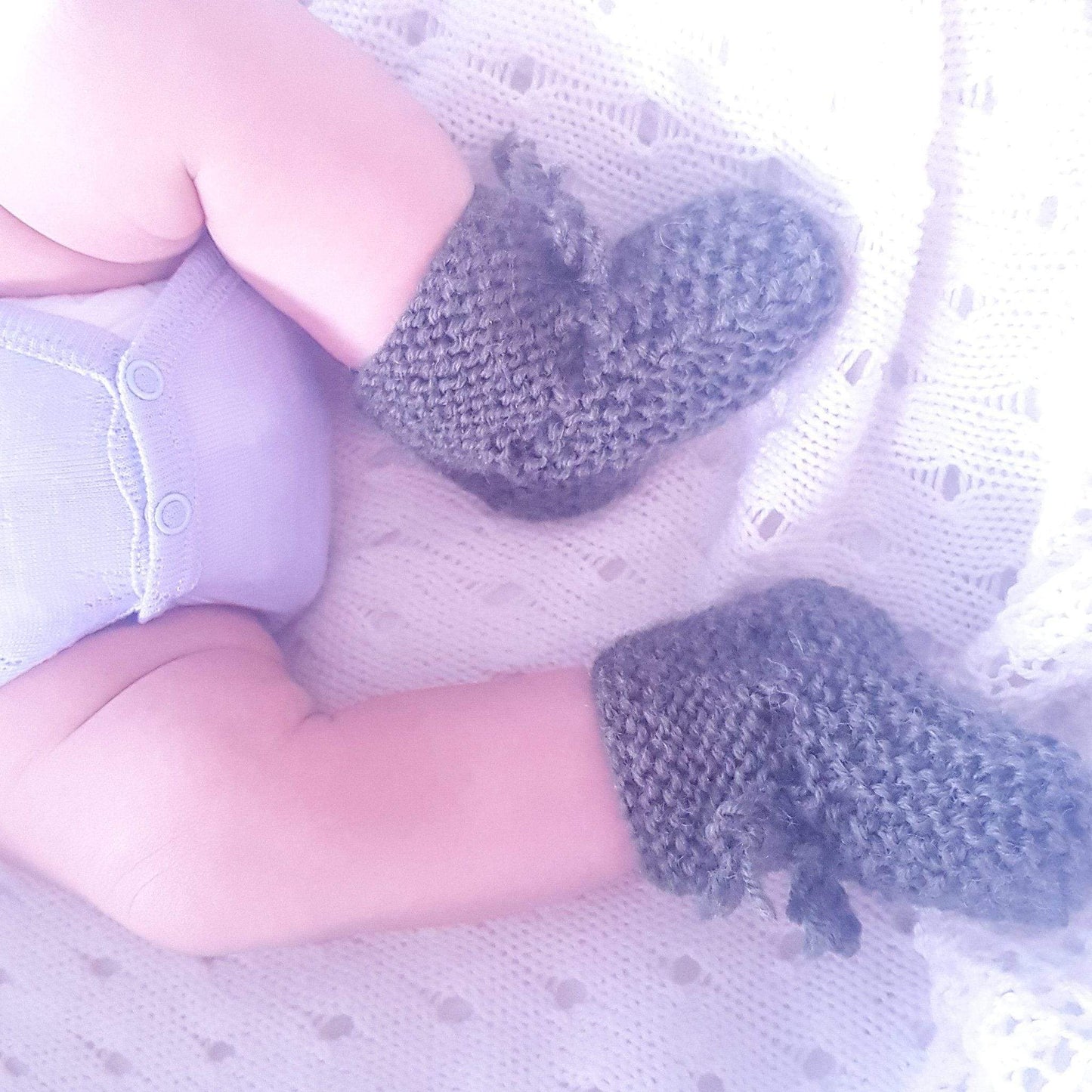 Aubrey Louise booties 0-3 months Billy booties