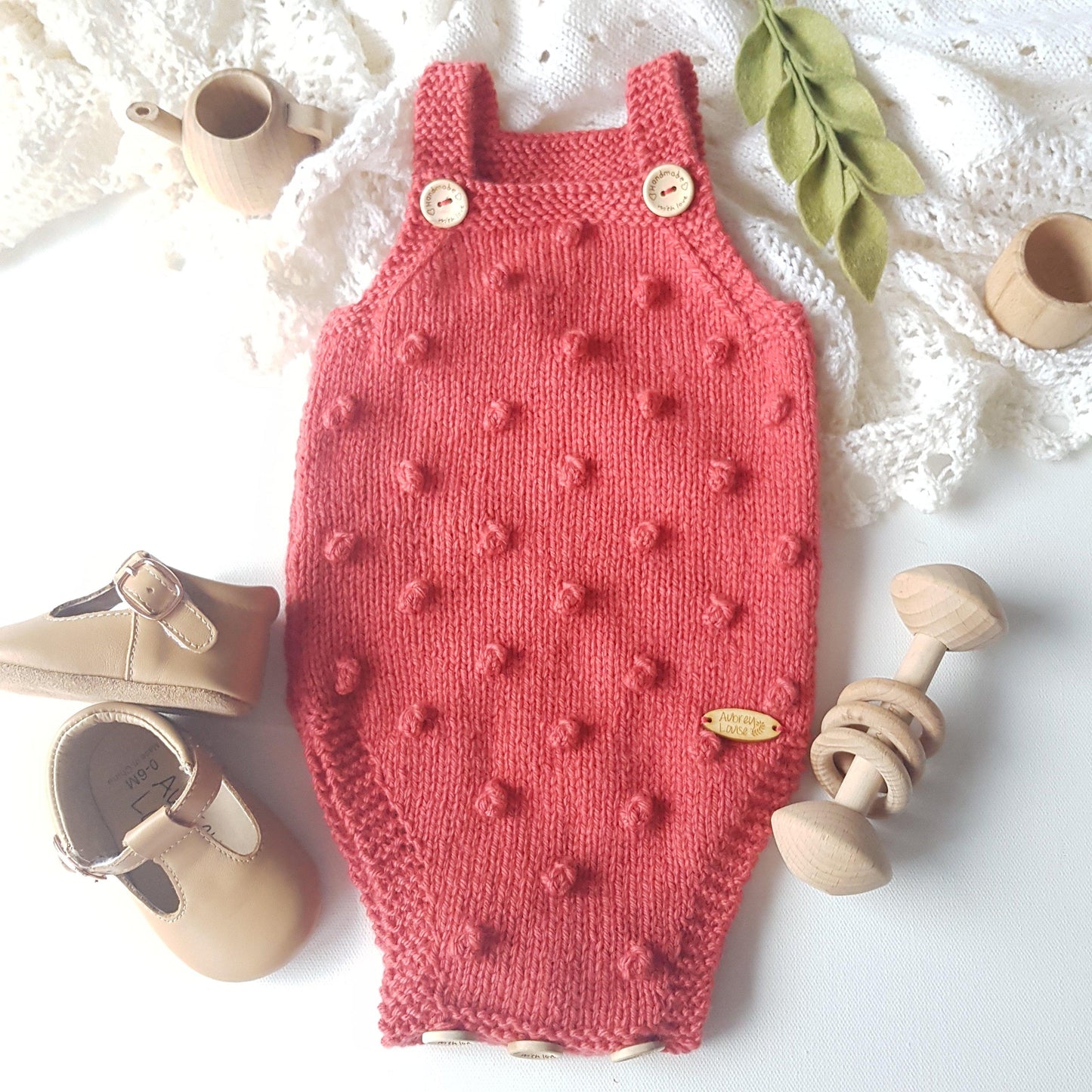 Bobble Romper Romper Aubrey Louise