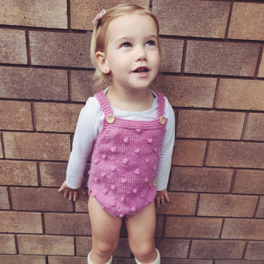 Bobble Romper Romper Aubrey Louise