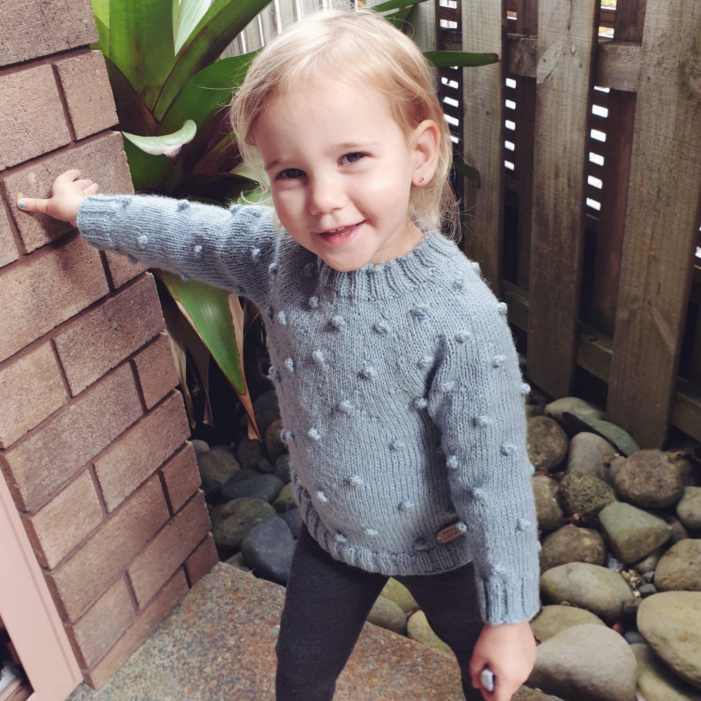 Bobble Sweater Top Aubrey Louise