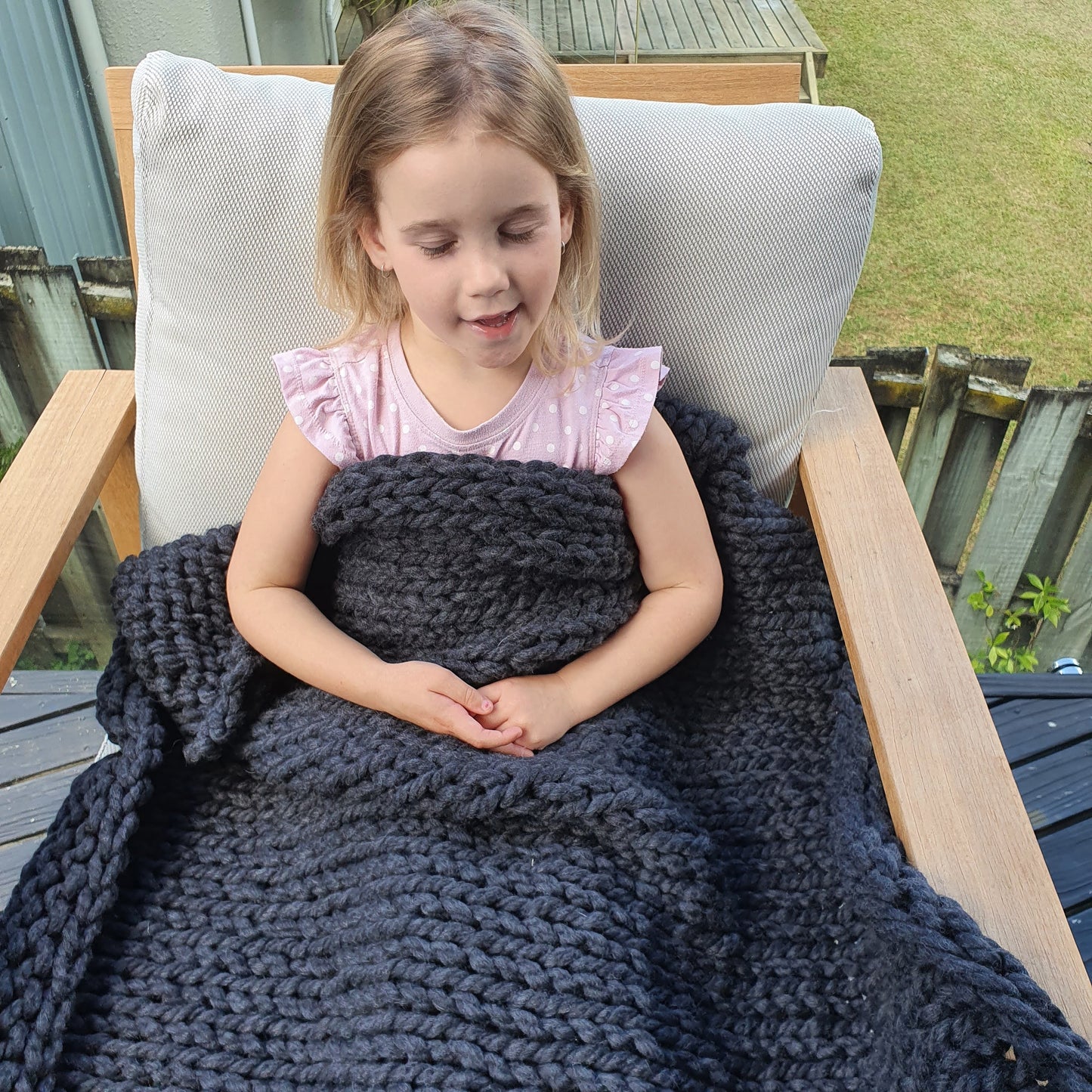 Chunky Blanket Blanket - In Stock Aubrey Louise