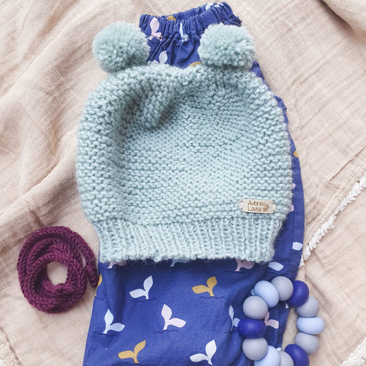 Double pom hat Hat - Pompom Aubrey Louise