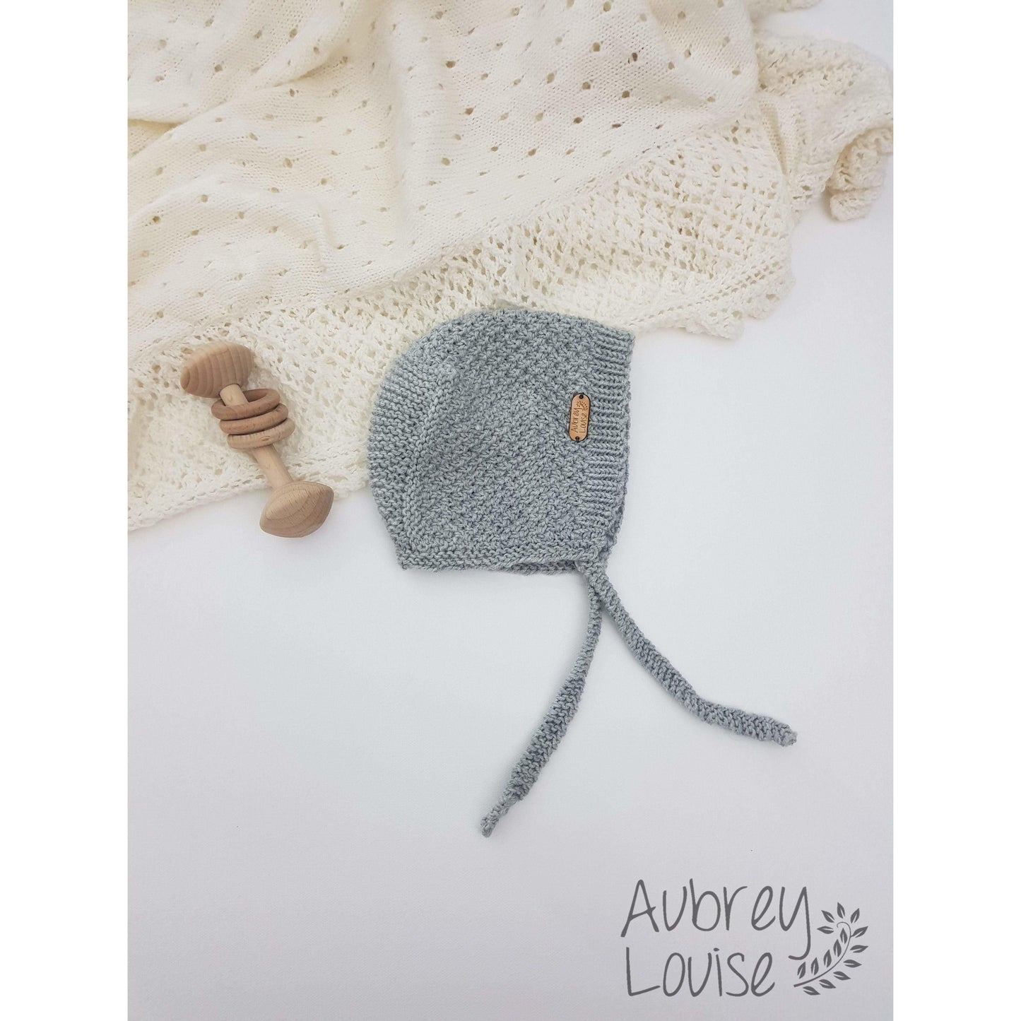 Aubrey Louise Hats/Bonnets 0-3 months Hayward Bonnet