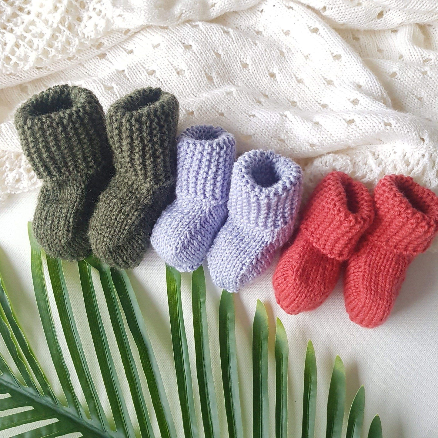 Aubrey Louise booties 0-3 months Mika Booties