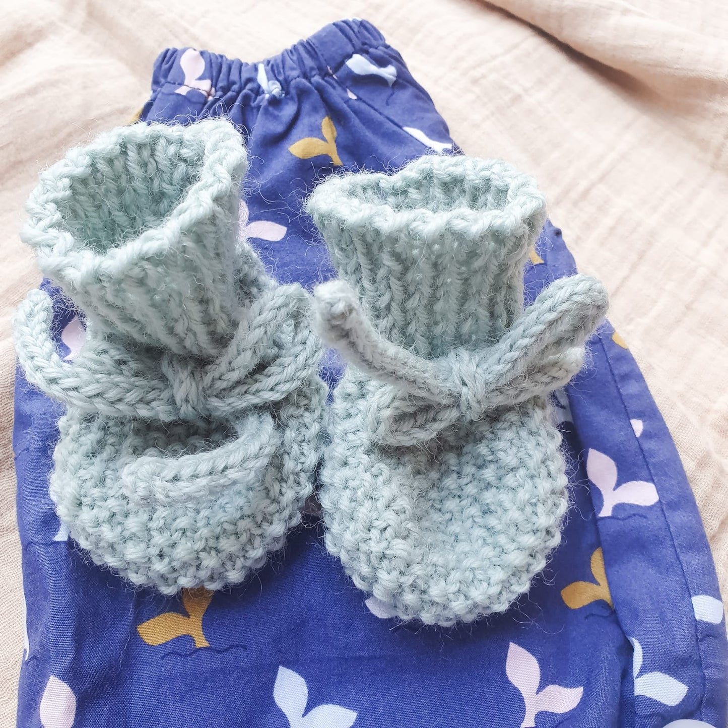 Moss booties Booties/Socks/Mittens Aubrey Louise