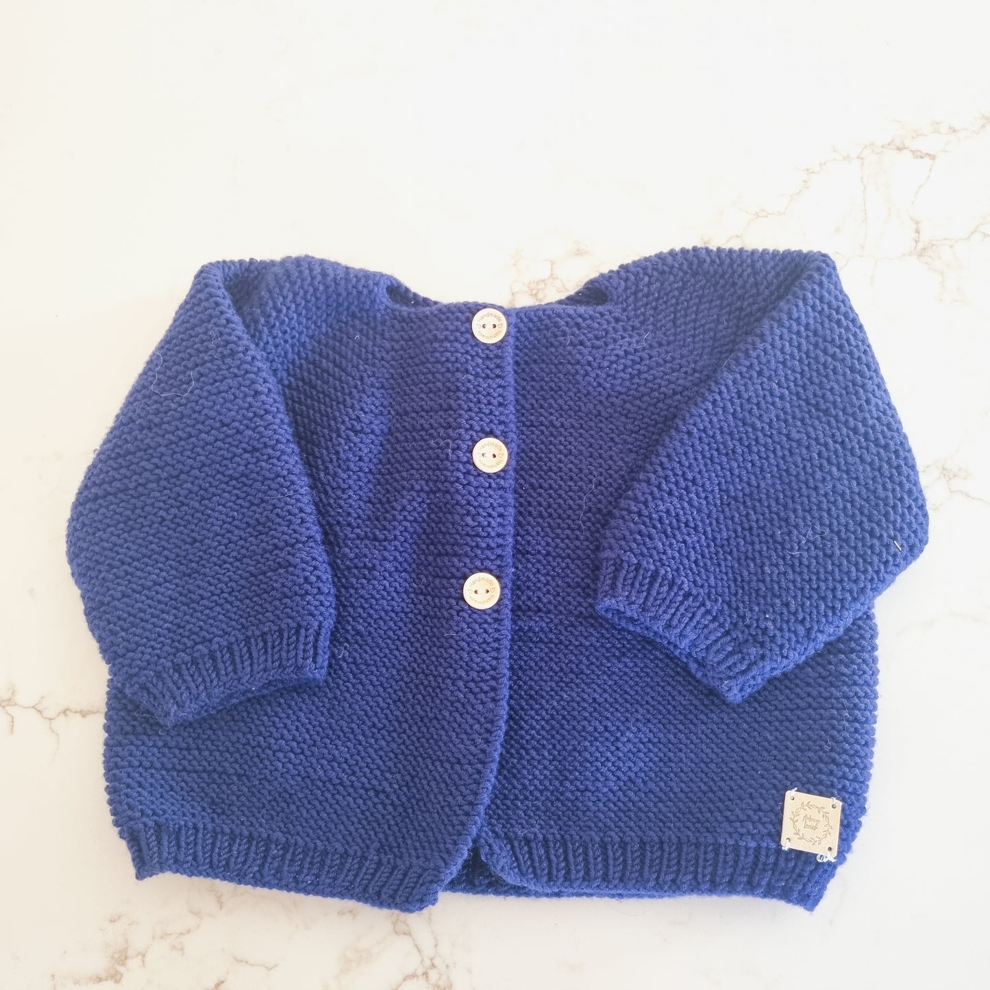 Sloane Sweater 6-12 months Navy Merino