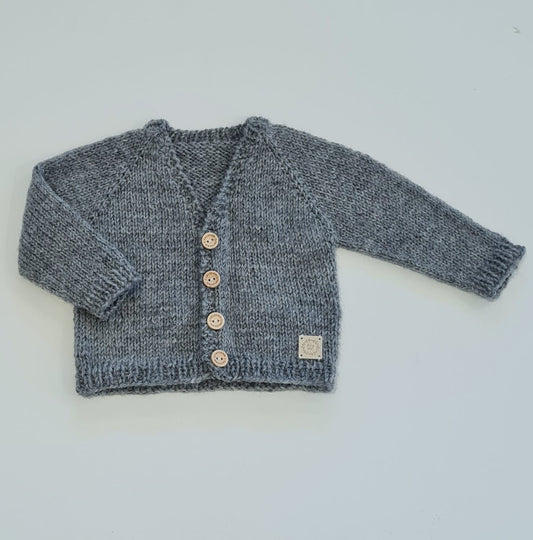 Terry's Cardigan 6 Months Wool