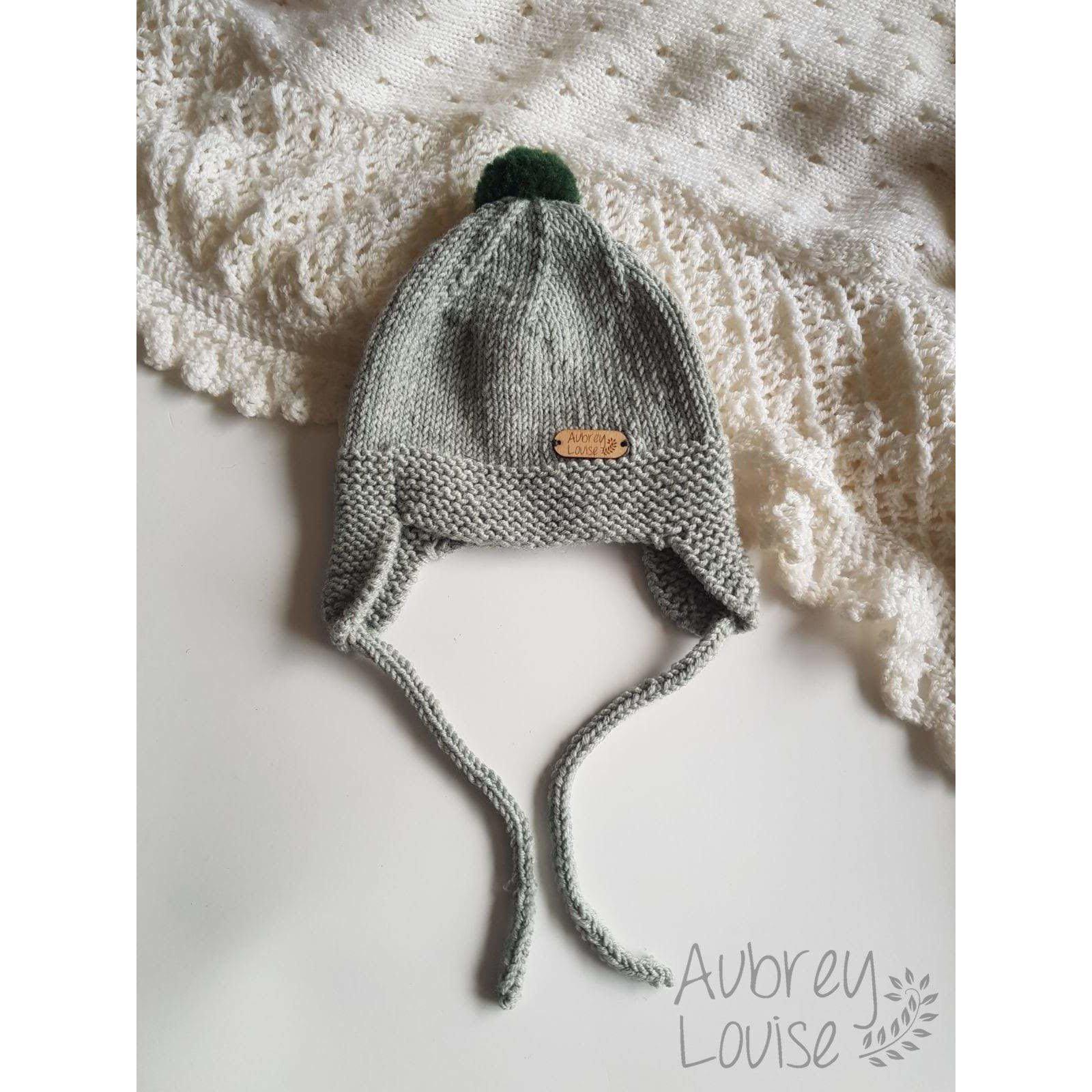 Aubrey Louise Hats/Bonnets 0-3 months Earflap hat