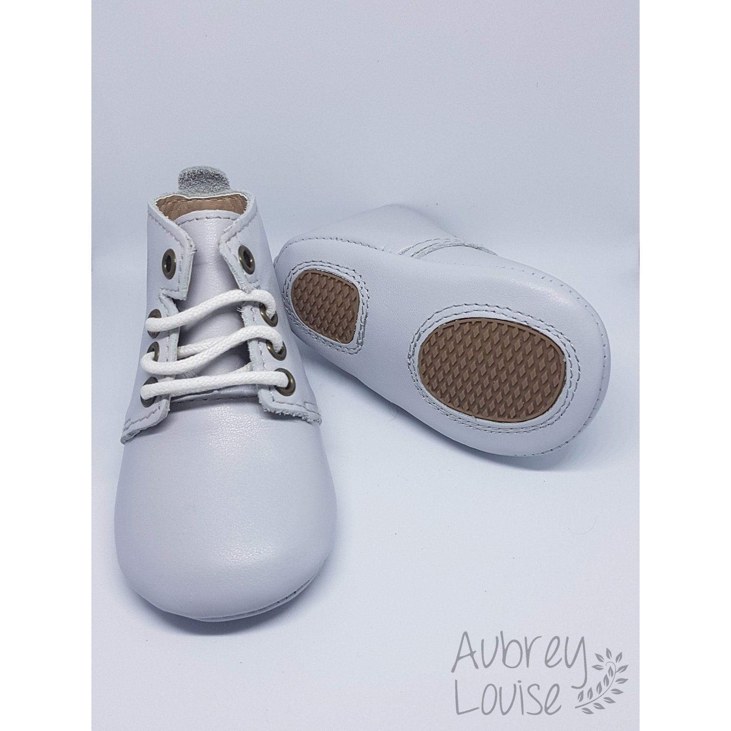 Aubrey Louise Shoes 2 / Grey Oxford Boot non-slip sole