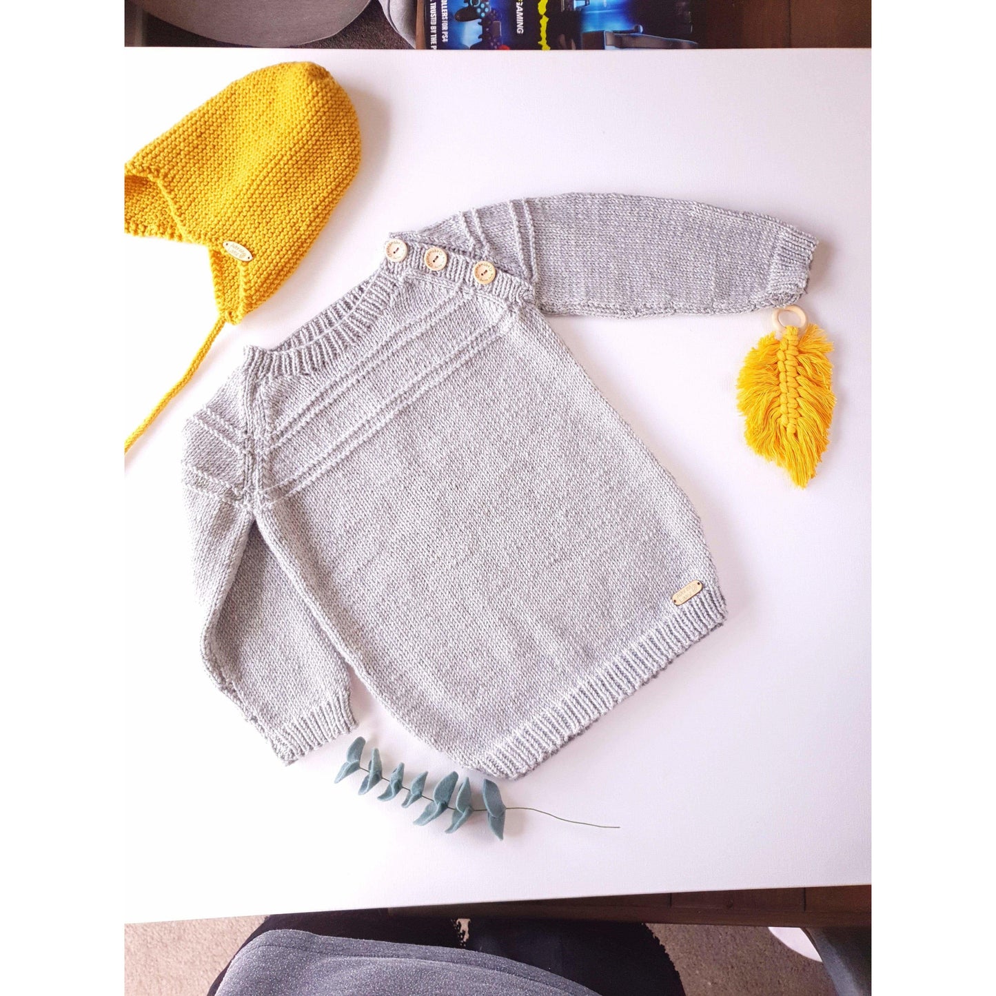 Aubrey Louise Tops 0-6 months Paddy's Cardigan